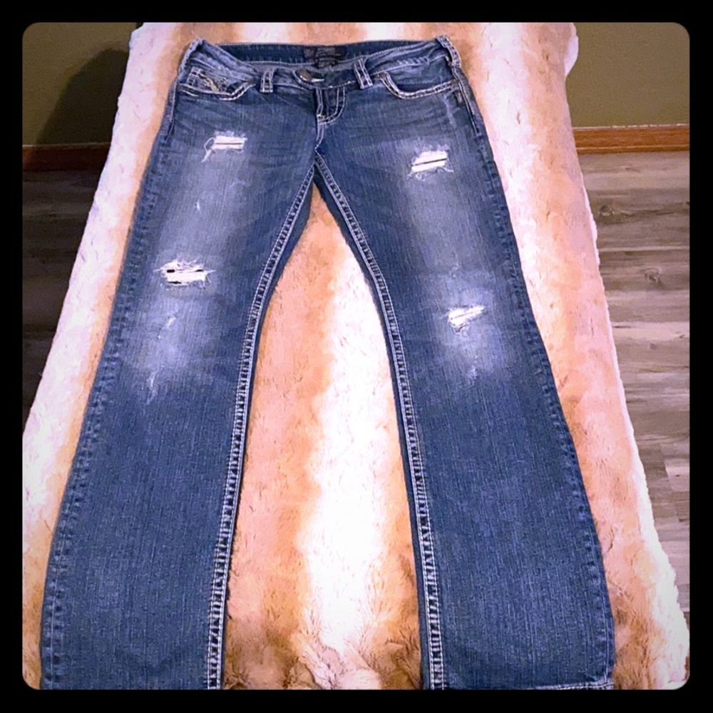 Silver Tuesday Baby Boot Jeans
